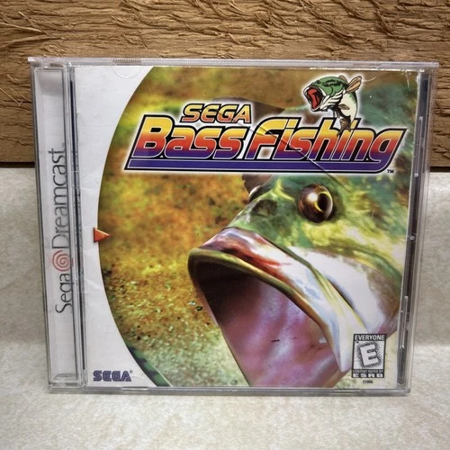 Sega Bass Fishing Sega Dreamcast 1999 NTSC-U/C w/ Manual CIB