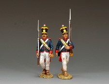 K&C RTA126 'Marching to Battle' Set B, Santa Anna’s Infantry--two figures
