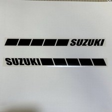  SID00 SUZUKI Side Line Sticker Cutting Sticker Cut Letters Left and Right Set