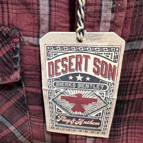 Desert Son Dierks Bentley Flag & Anthem Mens Size XL Thronton Western Shirt NWT - Picture 8 of 15