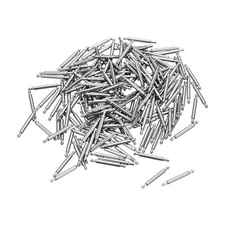 10mm Watch Band Pin 1.3mm Dia Steel Single Flanged End Spring Bar Pins 200pcs