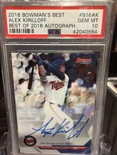 2016 Bowman's Best Baseball Cards 61