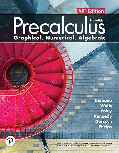 Demana, Precalculus: Graphical, - Paperback, by unknown author - Acceptable n