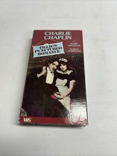 Tillie's Punctured Romance VHS tape Good Times Home Video Charlie Chaplin