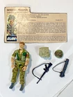 VINTAGE GI JOE FOOTLOOSE 1985 ARAH COMPLETE WITH CARD HASBRO