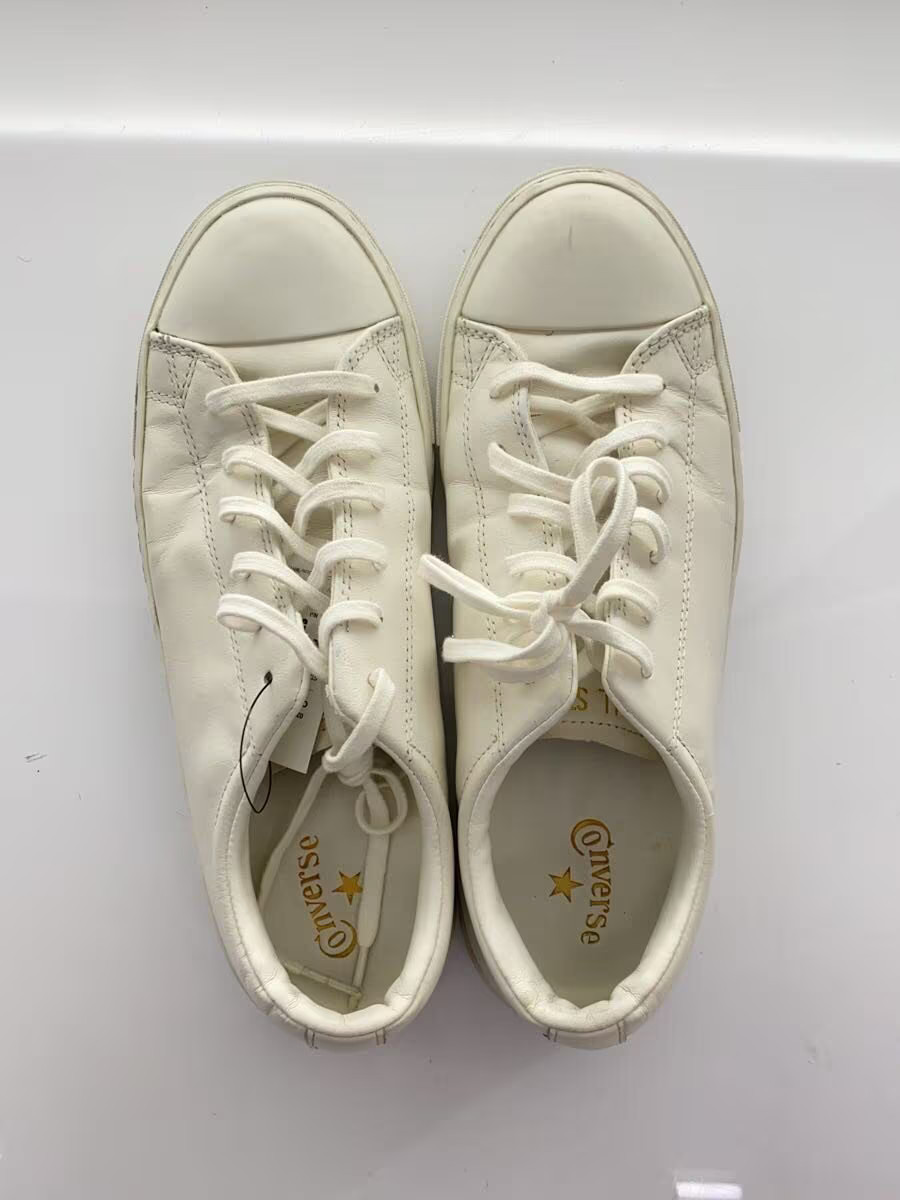 Converse Low Cut Sneakers 25Cm Wht Leather 31301810 LlL48 thumbnail 3