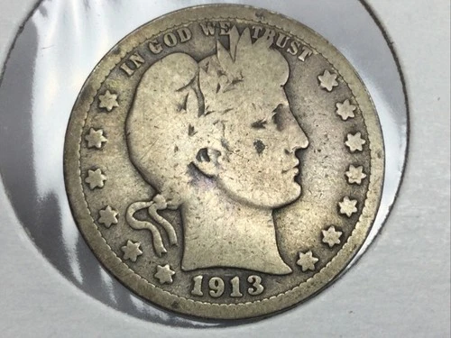 1913 Barber Quarter great value