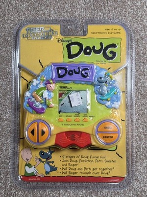 Vintage 1998 Tiger Electronics Disney Doug LCD Handheld Game NEW Sealed Model...