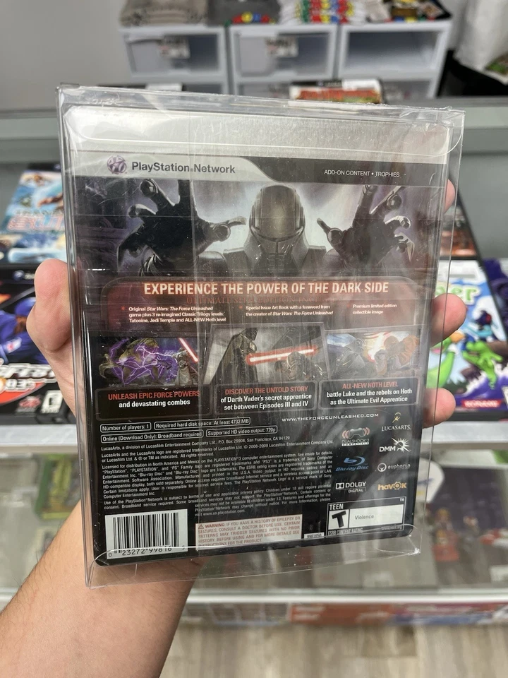 PS3 STAR WARS The FORCE UNLEASHED ULTIMATE SITH EDITION BRAND NEW FACTORY SEALED - Image 3 of 4