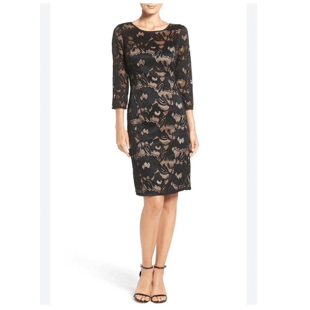 Adrianna Papell Women's Petites 3/4 Sleeve Dresses for Women for sale | eBay