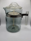 Vintage Pyrex Flameware 6 Cup Glass Coffee Pot Percolator Complete PYREX