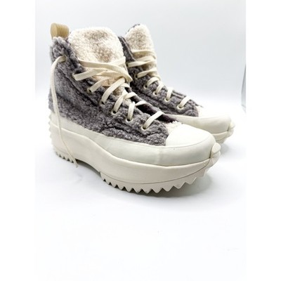 Converse Run Star Hike High Sherpa Vapor Mauve Size: 6.5