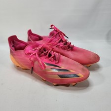 Adidas X Ghosted.1 Fg Mens Size 8 Firm Ground Soccer Cleats Pink/Orange FW6897