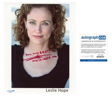 Leslie Hope "24" Autograph SIGNED Autographed 'Teri Bauer' 8x10 Photo ACOA
