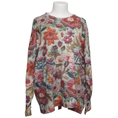 Shein Curve, Strickjacke, Damen, Größe: 3XL, Mehrfarbig, Polyester, Blumen #fBZ
