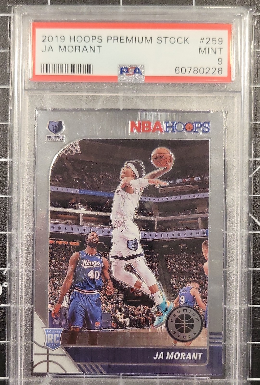 2019-20 Panini NBA Hoops Premium Stock - Ja Morant #259 (RC)