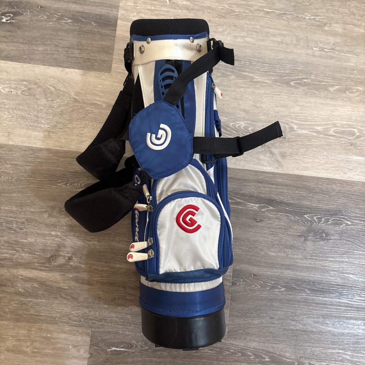 Cleveland Golf CGJ Junior Four Divider Golf Bag With Stand Blue