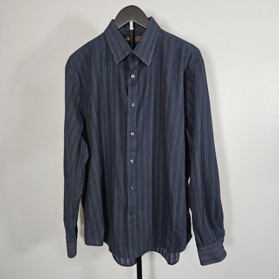 Perry Ellis Men's XL Long Sleeve Dress Shirt
