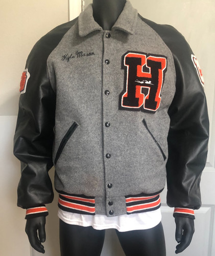 Premium Custom Varsity Letterman Jacket 2007 - Swimming - Made in USA.