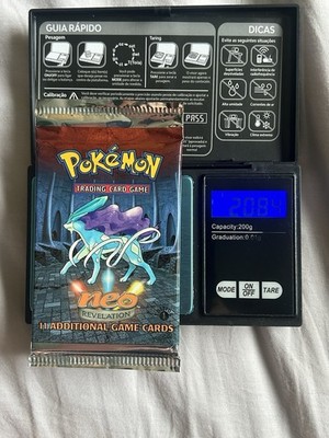 HEAVY! Pokemon TCG Neo Revelation 1st Edition Booster Pack 20.84g Sealed WOTC | eBay HEAVY! Pokemon TCG Neo Revelation 1st Edition Booster Pack 20.84g Sealed WOTC | eBay