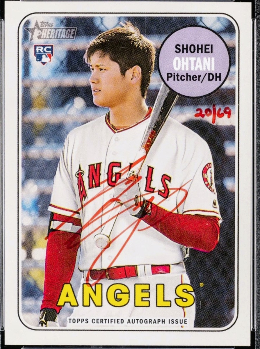 🔥 [1x] 2018 Topps Heritage MLB Retail Box Pack SHOHEI OHTANI REAL