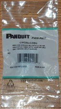 LOT of 8 Panduit CMDSLCZBU LC Mini Duplex Fiber Optic Ceramic Split Sleeves BU