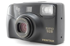NEAR MINT Pentax Espio 928 Black Point Shoot 35mm Camera From JAPAN