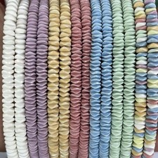 High Quality Wave Shape Rainbow Agate Spacer Beads for Jewelry Making