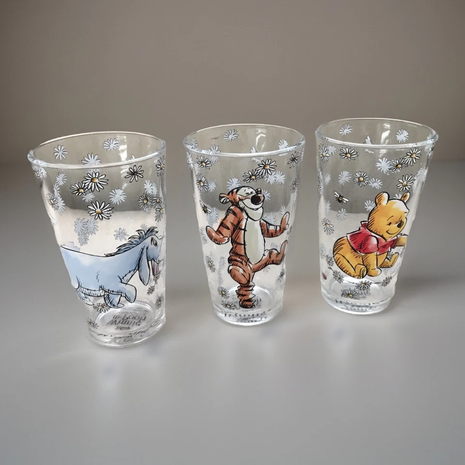 Juego de vasos de cristalería Disney Winnie the Pooh de (6) 10 oz (295 ml) Foto 2 de 4