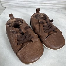 Carter  s Baby Boy Brown Shoes/Sneakers New With Tags - Size 12-18 Months -