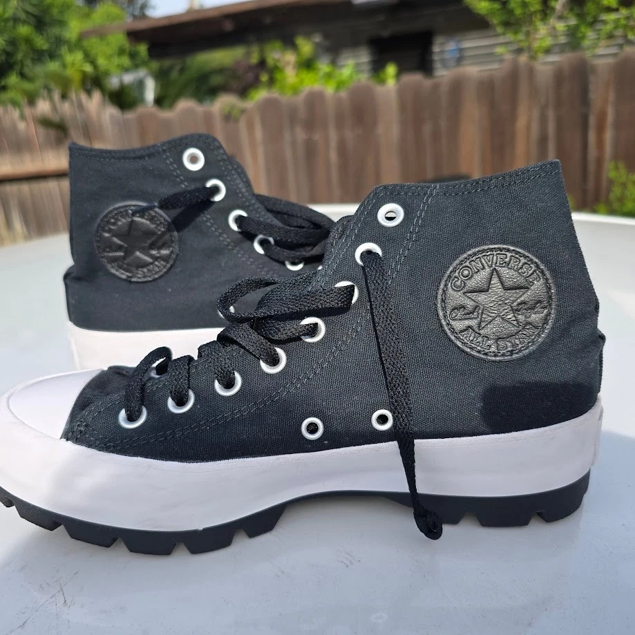 Converse Chuck Taylor All Star Lugged High Black Monochrome W for