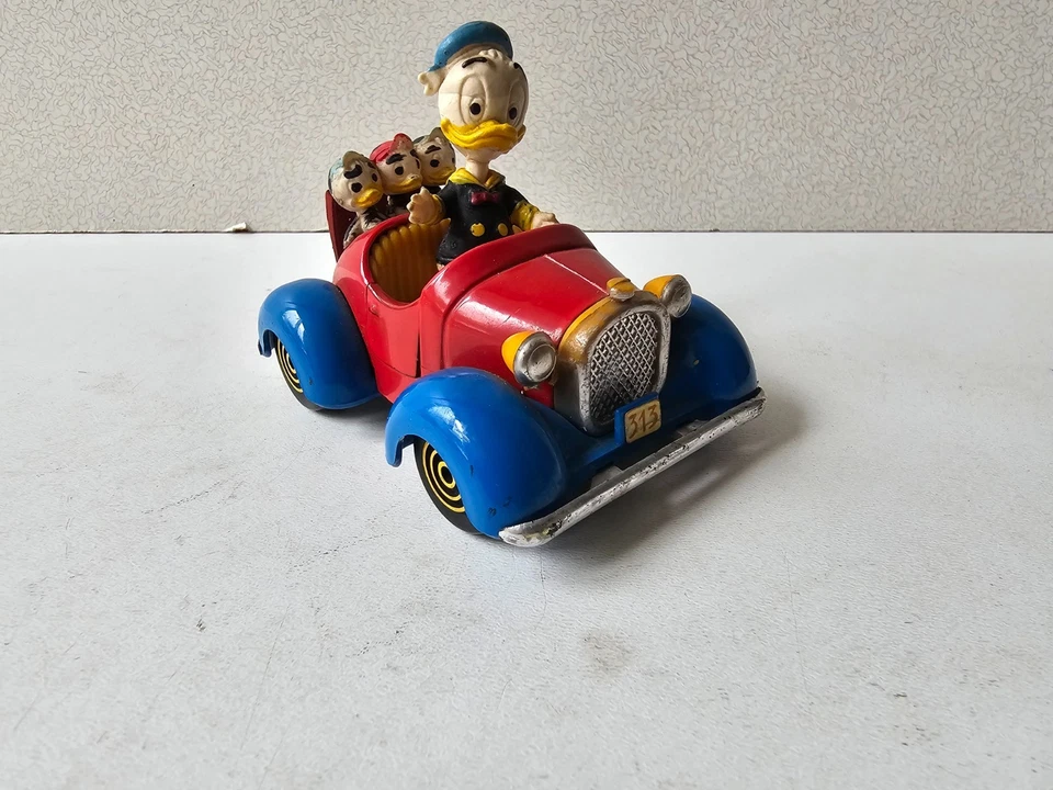Véhicule miniature Voiture Donald riri fifi loulou - Walt Disney - Politoys - Photo 3/4