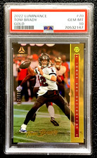 PSA 10 GEM MINT 2022 TOM BRADY LUMINANCE GOLD SP /249 #70 G4765