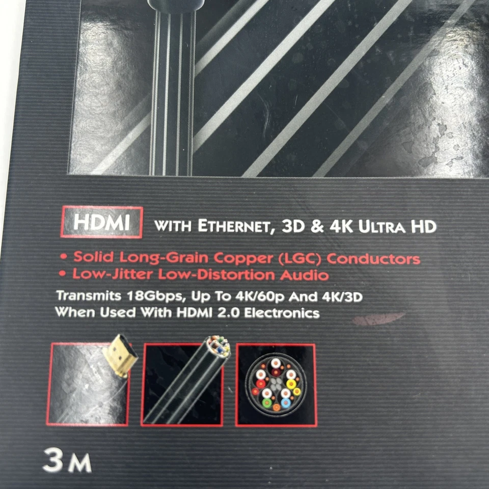 AudioQuest Pearl  HDMI 3D 4K Ultra HD Cable 3m ( 10ft ) - Image 2 of 4