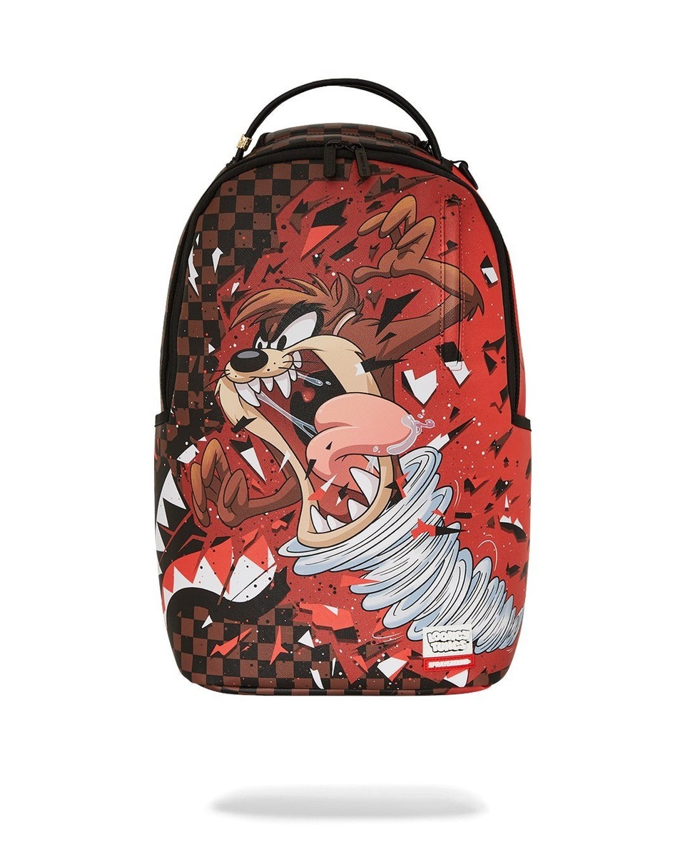 Sprayground Looney Tunes Taz Destroy DLXSV Backpack B7696 | eBay