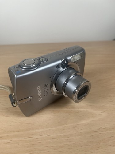Appareil photo numérique compact Canon IXUS 750 7,1 mégapixels argent - comprend une carte SD 2 Go - Photo 3/7