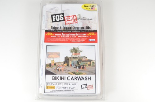 Fos Scale Kit FOS Scale Models HO Deignan's Bikini Carwash Kit - 022 | eBay