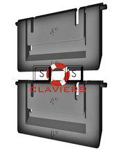 Pieds de remplacement pour clavier Logitech G Pro X TKL Lightspeed