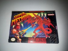 Super Metroid - Nintendo SNES - In Original Box, No Book