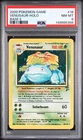 Venusaur 18/130 PSA 8 Base Set 2 Holo Rare 2000 Pokemon Card Graded