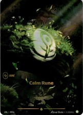 2026 Spiritforged Riftbound Calm Rune SFD-R02a/221 LP — live eBay listing