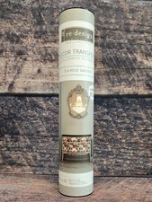 Redesign with Prima Tea Rose Garden Rub On Decor Transfer 22" x 30"