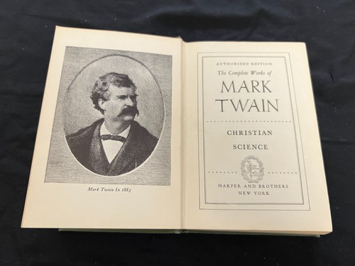 Complete Works of Mark Twain 24 Volumes Harper & Brothers Vintage 1920s Green - Picture 22 of 24