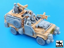 Black Dog 1/35 Defender Wolf Accessories Set with Crew (for HobbyBoss) T35051