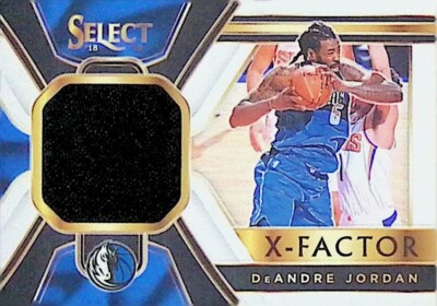 2018-19 Panini Select X Factor Dallas Mavericks DeAndre Jordan Jersey