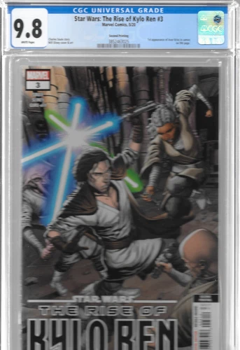 Star Wars Rise of Kylo Ren 3 2nd Print CGC 9.8 Avar Kriss High Republic RARE