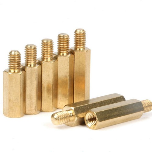 Thread M2/M2.5/M3/M4 Hex Brass Standoff Spacer Screw Pillar PCB