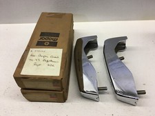 Mopar Nos 1974-77 Dodge Monaco Rear Bumper Guards Pair 3754518