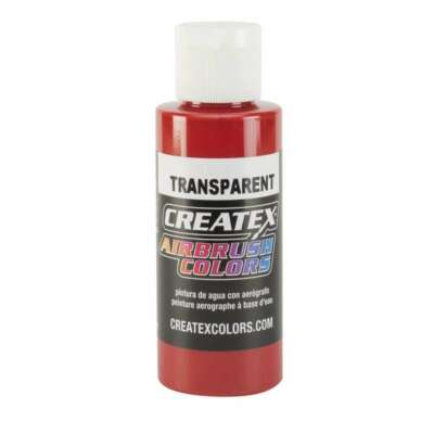 Createx Airbrush Colors 5137-02 Transparent Crimson 2 oz. Airbrush Paint