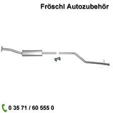für Citroen Xsara 1.6i Schalldämpfer Auspuff Mitte Mitteltopf a*